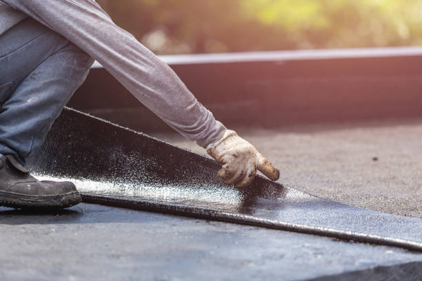 Professional Exterior Waterproofing technician working in Harmans, MD